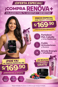 RENÖVA+ | Tu dosis Diaria de Juventud y Vitalidad